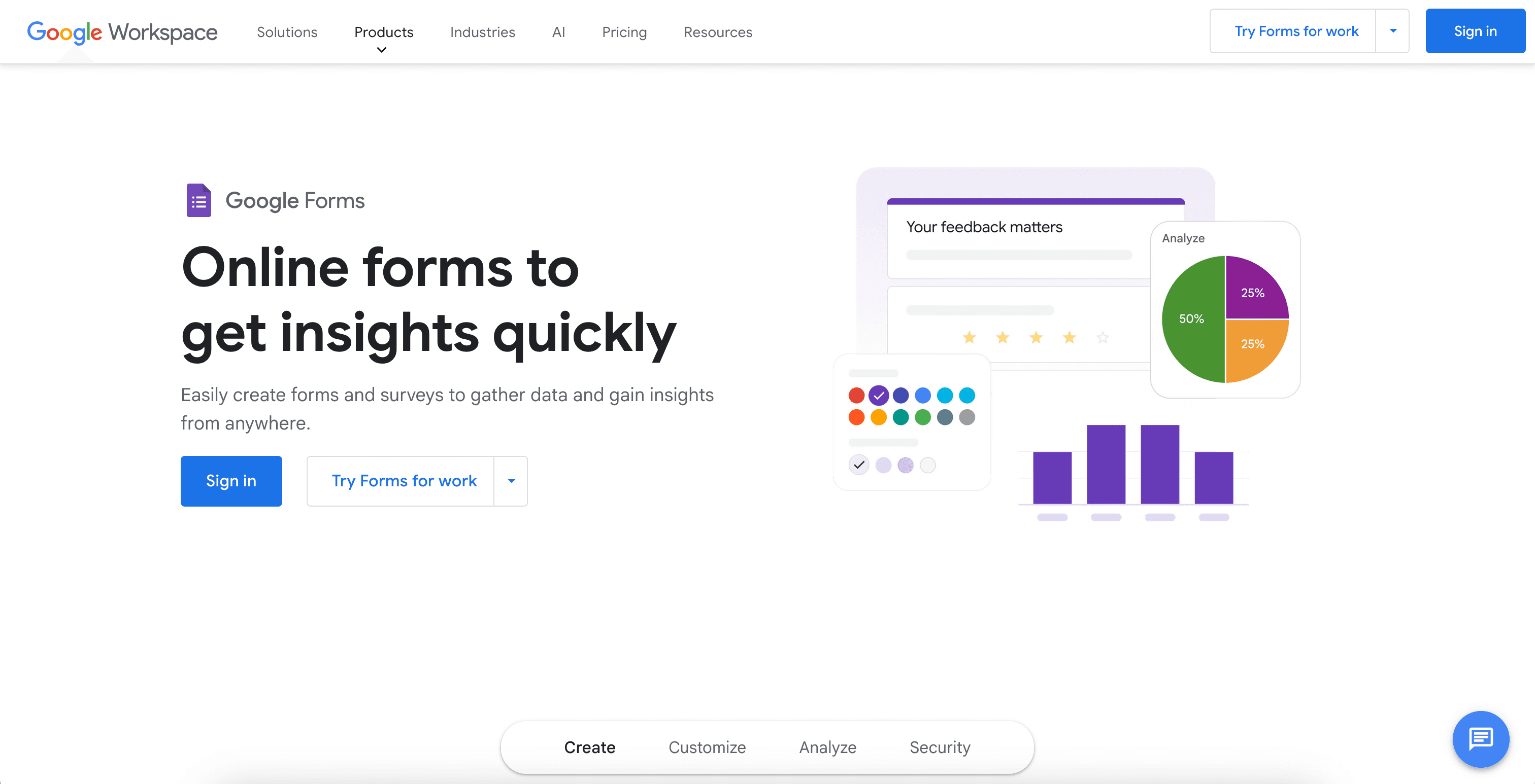 Google Forms with AI quiz generation add-ons